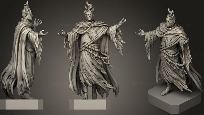 Figurines heroes, monsters and demons (Engur, STKM_1414) 3D models for cnc